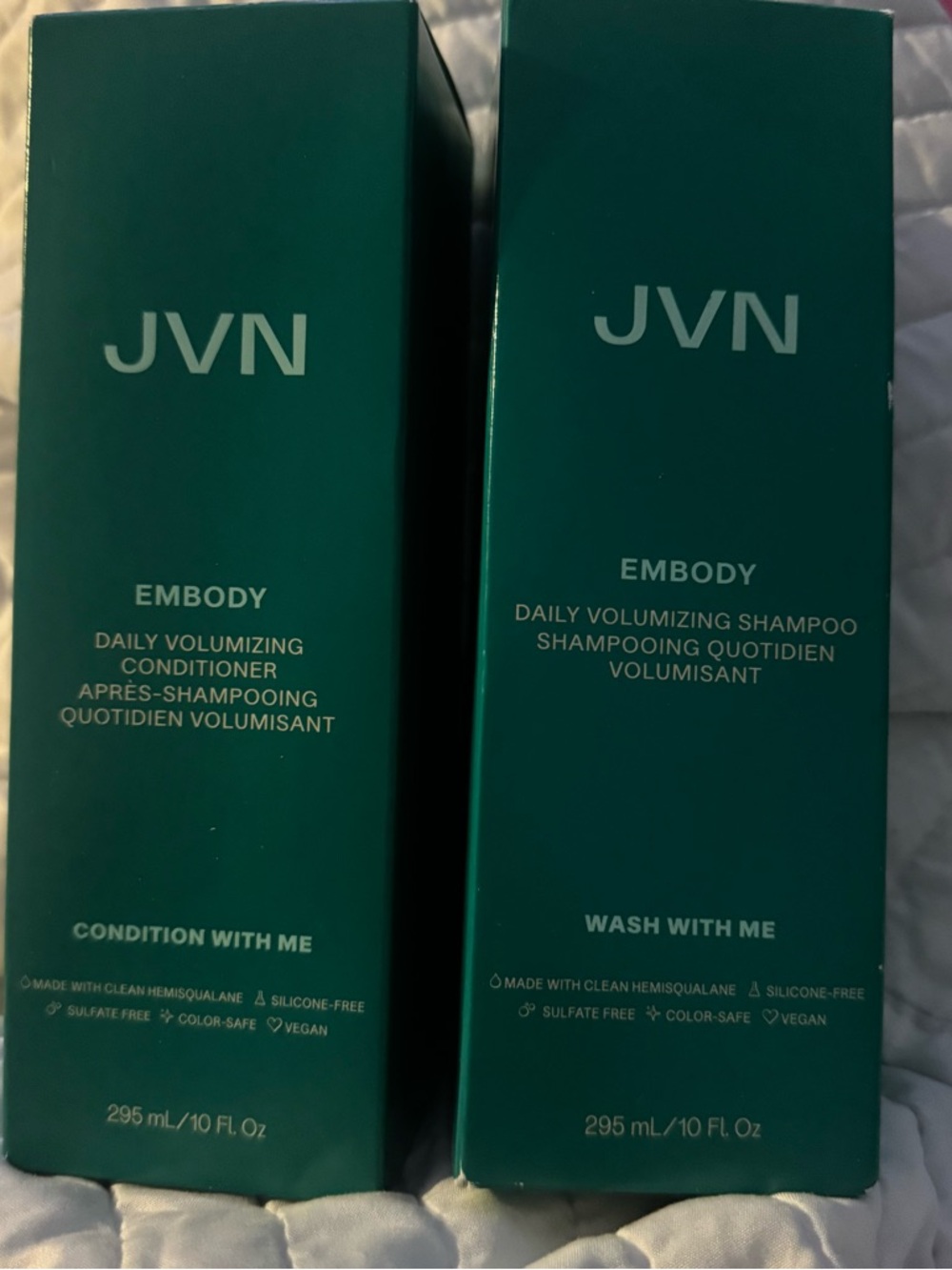 JVN Volumizing Shampoo and conditioner